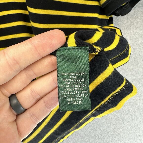 Vintage L-RL Lauren Active Ralph Lauren Womens XL Striped Polo Multicolor - Picture 11 of 11